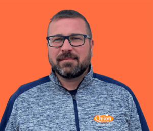 Headshot of Joshua Hoover, Project Manager at Orion Construction