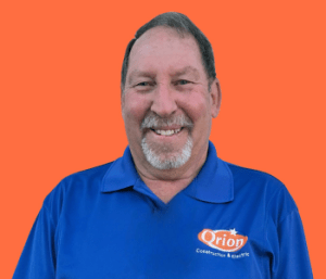 Headshot of Matt Benner, Fire Department Liaison at Orion Construction.