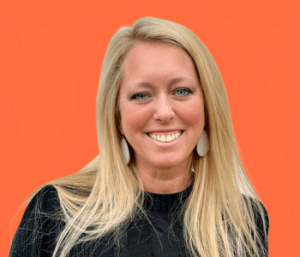 Headshot of Monica Aquino, Sales and Marketing Manager at Orion Construction.